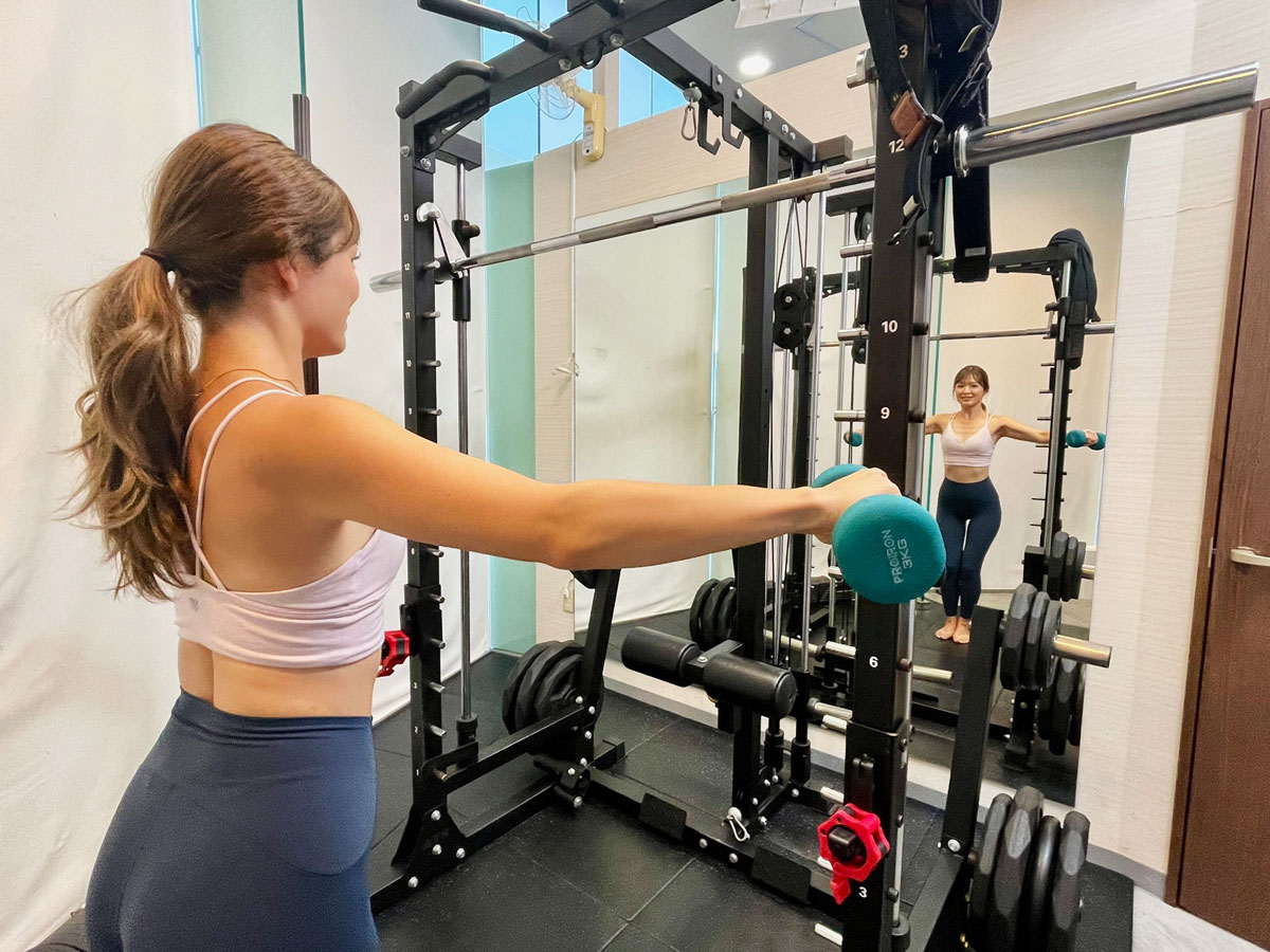 COCOFIT聖蹟桜ヶ丘店でのパーソナルトレーニング